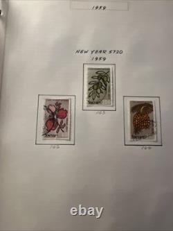 Collection de timbres d’Israël 1948-1951 Album des premières émissions de l’État 67 pages