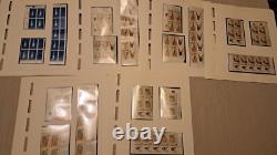 Collection de timbres d'Israël dans un album, tous les blocs/bandes etc. avec onglet, non montés, neufs.