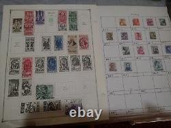 Collection de timbres d'Italie. Magnifique. Enorme quantité de timbres et de pages.