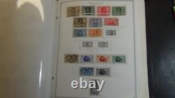Collection de timbres d’Italie Stampsweis dans un album spécial Minkus, rempli de timbres