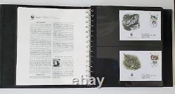 Collection de timbres d'animaux du Fonds mondial pour la nature (WWF) - Ancienne et éblouissante sur plus de 250 pages