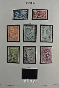 Collection de timbres d'occasion Lot 26777 Europa CEPT 1950-1974 dans un album Davo