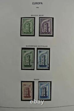 Collection de timbres d'occasion Lot 26777 Europa CEPT 1950-1974 dans un album Davo