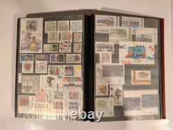 Collection de timbres d'occasion d'Allemagne - 1400 timbres différents dans un album Lighthouse