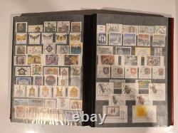 Collection de timbres d'occasion d'Allemagne - 1400 timbres différents dans un album Lighthouse