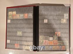Collection de timbres d'occasion d'Allemagne - 1400 timbres différents dans un album Lighthouse