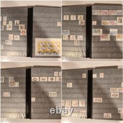 Collection de timbres d'occasion d'Allemagne - 1400 timbres différents dans un album Lighthouse