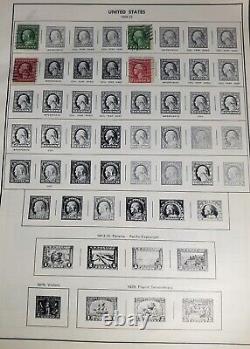 Collection de timbres d'occasion et neufs Album de timbres H. E. Harris US Liberty 1847-1970s