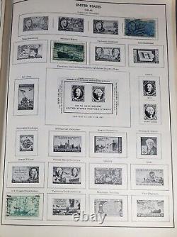 Collection de timbres d'occasion et neufs Album de timbres H. E. Harris US Liberty 1847-1970s