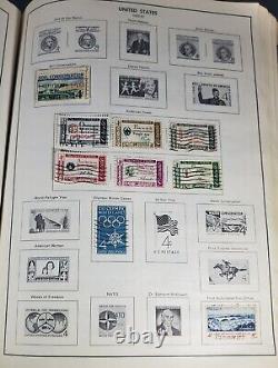 Collection de timbres d'occasion et neufs Album de timbres H. E. Harris US Liberty 1847-1970s