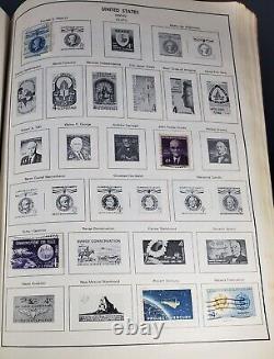 Collection de timbres d'occasion et neufs Album de timbres H. E. Harris US Liberty 1847-1970s