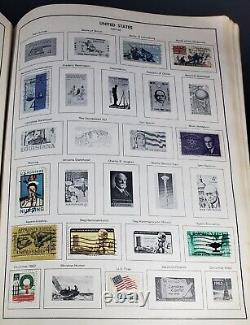 Collection de timbres d'occasion et neufs Album de timbres H. E. Harris US Liberty 1847-1970s