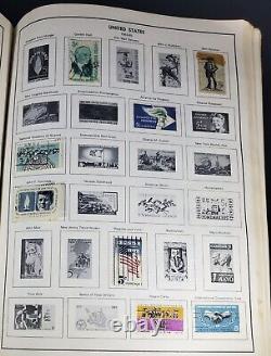 Collection de timbres d'occasion et neufs Album de timbres H. E. Harris US Liberty 1847-1970s