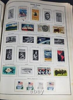 Collection de timbres d'occasion et neufs Album de timbres H. E. Harris US Liberty 1847-1970s