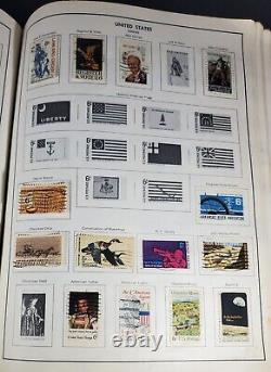 Collection de timbres d'occasion et neufs Album de timbres H. E. Harris US Liberty 1847-1970s