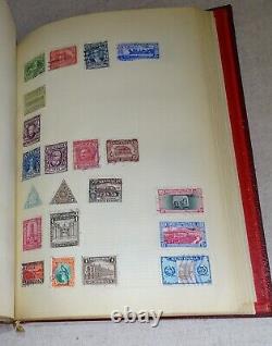 Collection de timbres dans un album (provenant d'une vente de succession) du monde entier, environ 2500 timbres