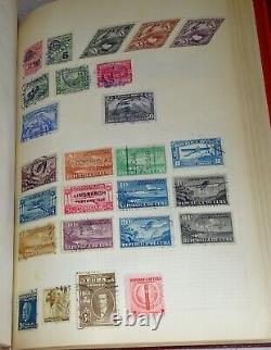 Collection de timbres dans un album (provenant d'une vente de succession) du monde entier, environ 2500 timbres