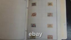 Collection de timbres de Belgique sur 2 pages d’album postal Harris, estimation 2000 timbres
