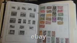 Collection de timbres de Belgique sur 2 pages d’album postal Harris, estimation 2000 timbres