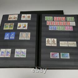 Collection de timbres de France 1991-1999 neufs et oblitérés dans 2 albums