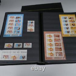 Collection de timbres de France 2007-2012 neufs et oblitérés dans 4 albums