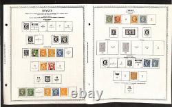 Collection de timbres de France dans un album spécial Minkus, 200 pages, 1976, en bon état