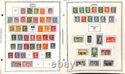 Collection de timbres de France dans un album spécial Minkus, 200 pages, 1976, en bon état