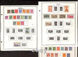 Collection de timbres de France dans un album spécial Minkus, 200 pages, 1976, en bon état