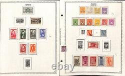 Collection de timbres de France dans un album spécial Minkus, 200 pages, 1976, en bon état