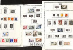 Collection de timbres de France dans un album spécial Minkus, 200 pages, 1976, en bon état