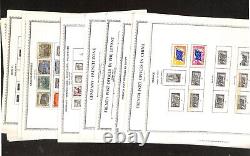 Collection de timbres de France dans un album spécial Minkus, 200 pages, 1976, en bon état