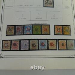 Collection de timbres de Guinée française 1892-1994 dans l'album Yvert