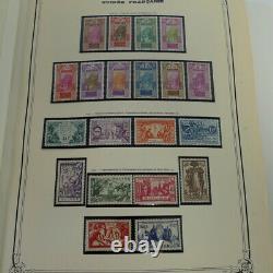 Collection de timbres de Guinée française 1892-1994 dans l'album Yvert