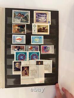 Collection de timbres de Roumanie, excellente collection montée/suspendue dans un album spécialisé