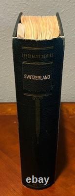 Collection de timbres de Suisse Album spécialisé Scott neufs et oblitérés 1843-1990 ZAYIX