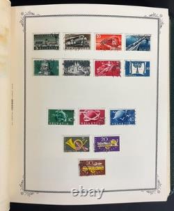 Collection de timbres de Suisse Album spécialisé Scott neufs et oblitérés 1843-1990 ZAYIX