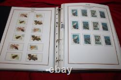 Collection de timbres de Tuvalu 1989-1998 U/m Neuf, Bon État Utilisé, Échantillons Etc Dans un Album