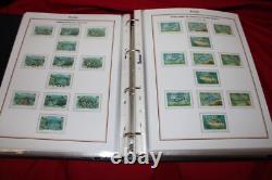 Collection de timbres de Tuvalu 1989-1998 U/m Neuf, Bon État Utilisé, Échantillons Etc Dans un Album