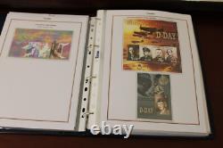 Collection de timbres de Tuvalu 2005-2008 U/m Neuf, Bon État Utilisé, Feuilles Etc Dans Album