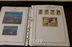 Collection de timbres de Tuvalu 2005-2008 U/m Neuf, Bon État Utilisé, Feuilles Etc Dans Album
