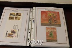 Collection de timbres de Tuvalu 2005-2008 U/m Neuf, Bon État Utilisé, Feuilles Etc Dans Album