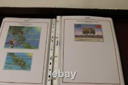 Collection de timbres de Tuvalu 2005-2008 U/m Neuf, Bon État Utilisé, Feuilles Etc Dans Album
