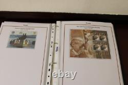 Collection de timbres de Tuvalu 2005-2008 U/m Neuf, Bon État Utilisé, Feuilles Etc Dans Album