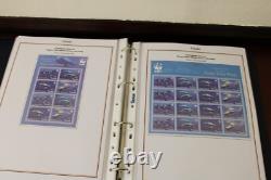 Collection de timbres de Tuvalu 2005-2008 U/m Neuf, Bon État Utilisé, Feuilles Etc Dans Album