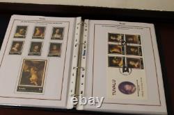 Collection de timbres de Tuvalu 2005-2008 U/m Neuf, Bon État Utilisé, Feuilles Etc Dans Album