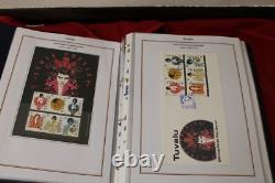 Collection de timbres de Tuvalu 2009-2010 U/m Neuf, Feuilles Etc Dans un Album