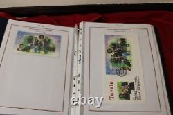 Collection de timbres de Tuvalu 2009-2010 U/m Neuf, Feuilles Etc Dans un Album