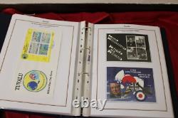 Collection de timbres de Tuvalu 2009-2010 U/m Neuf, Feuilles Etc Dans un Album