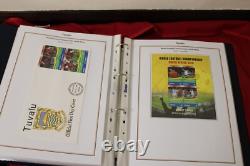 Collection de timbres de Tuvalu 2009-2010 U/m Neuf, Feuilles Etc Dans un Album