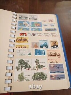 Collection de timbres de boutique des États-Unis dans un livre de stock parfait pour collectionneurs 1963 et suivants